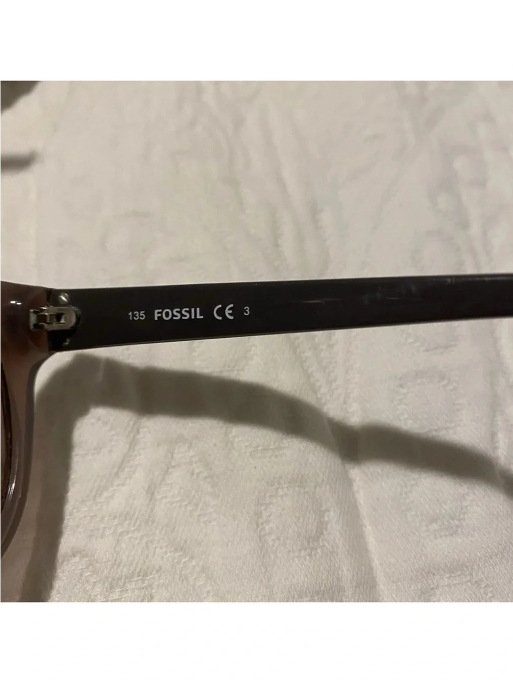 Fossil Women's Taupe Frame Gradient Lens Sunglasses